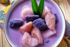 resep kolak ubi ungu