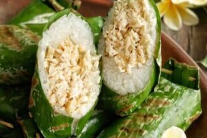 resep lemper ayam bakar