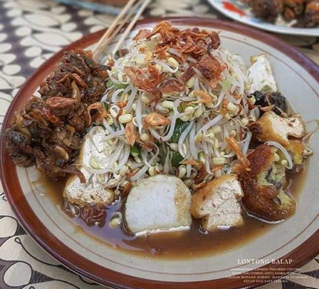 resep lontong balap