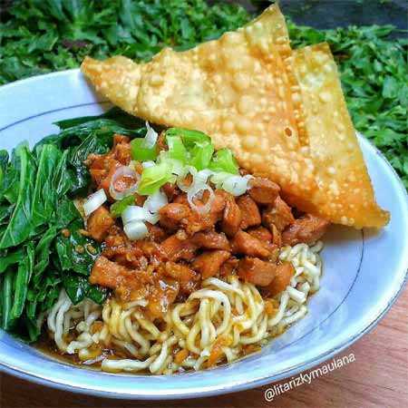 resep mie ayam sederhana