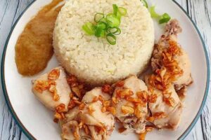 resep nasi ayam hainan