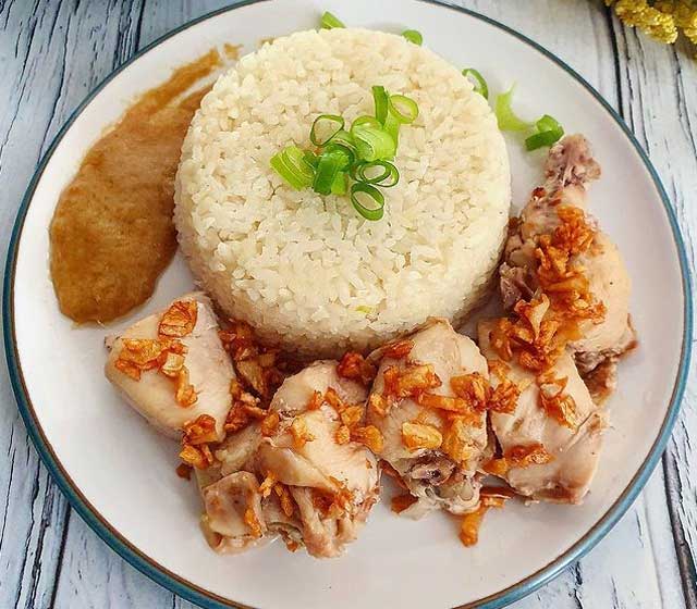 resep nasi ayam hainan