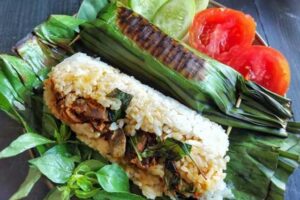 resep nasi bakar ati ampela