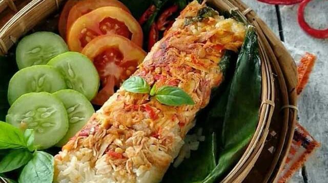 resep nasi bakar ayam