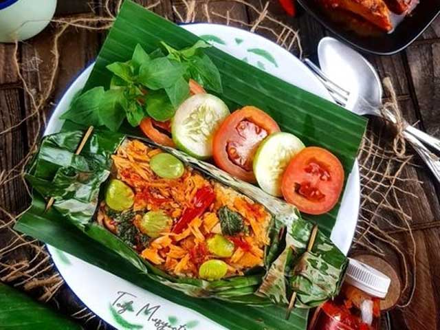 resep nasi bakar rica rica tongkol