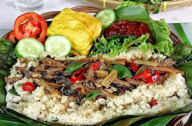 resep nasi bakar teri