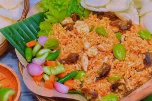 resep nasi goreng pete ampela ayam