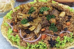 resep nasi kebuli kambing