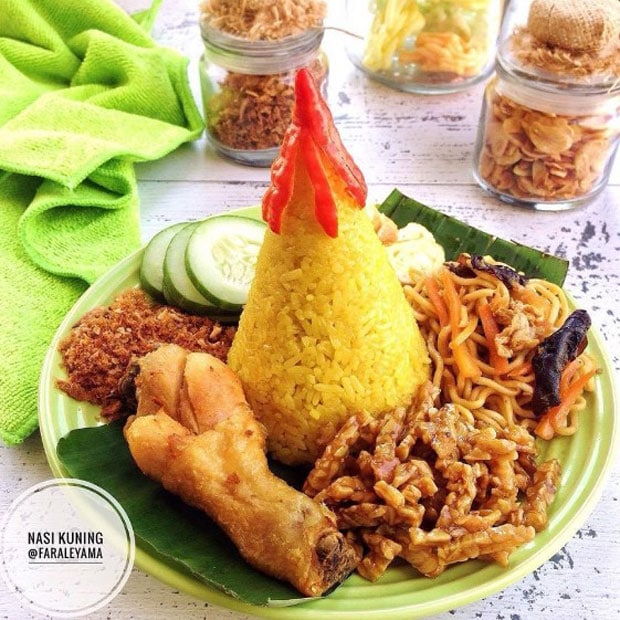 Nasi Kuning Sederhana