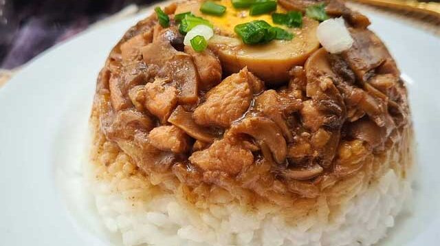 resep nasi tim ayam