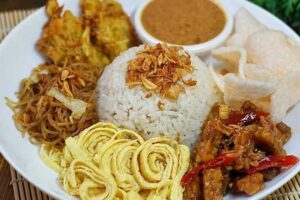 resep nasi uduk rice cooker