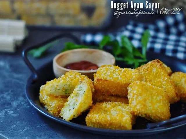 resep nugget ayam sayur