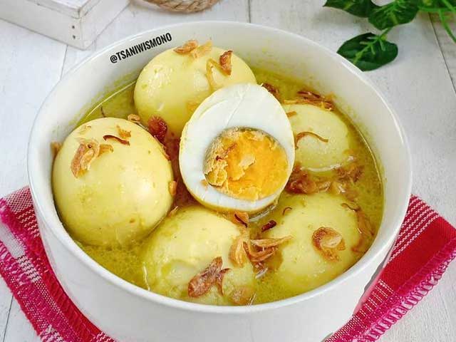 resep opor telur