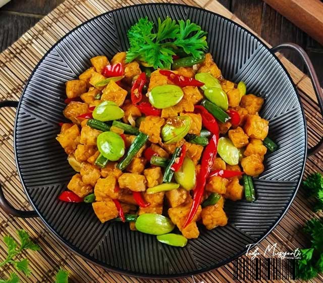 resep orek tempe kacang panjang