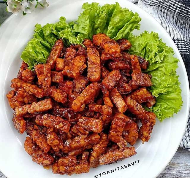 Resep tempe orek kering