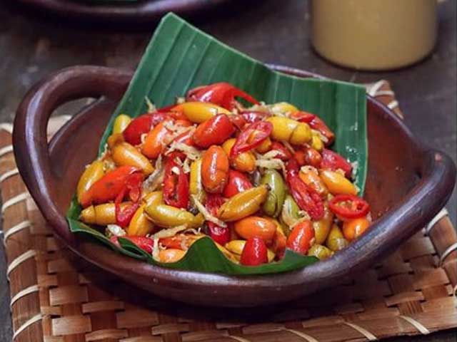 resep oseng kulit melinjo