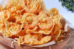 resep peyek udang