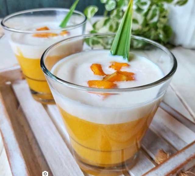 resep puding mangga