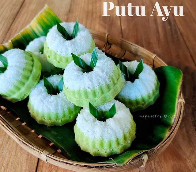 resep putu ayu pandan