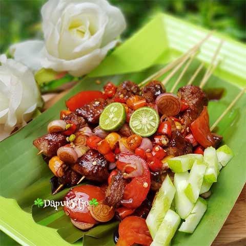 Resep Sate Maranggi Legit Gurih dan Mudah Cara Membuatnya 1 resep sate maranggi