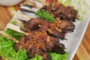 resep sate sapi manis