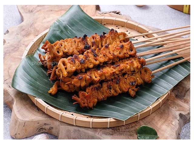 resep sate usus angkringan