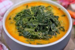 resep sayur daun singkong