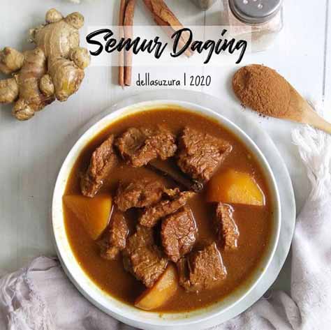 Resep semur daging betawi