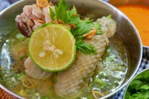 resep sop ayam pak min