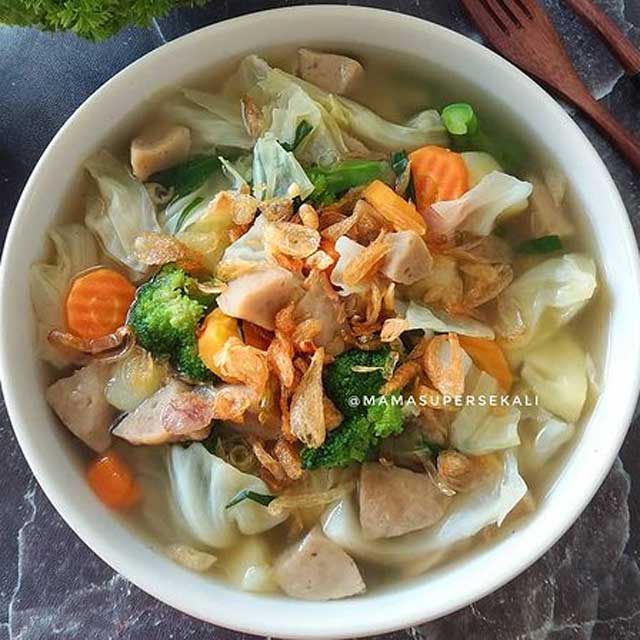 resep sop bakso