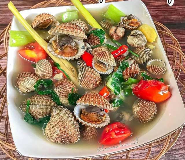 resep sop kerang dara