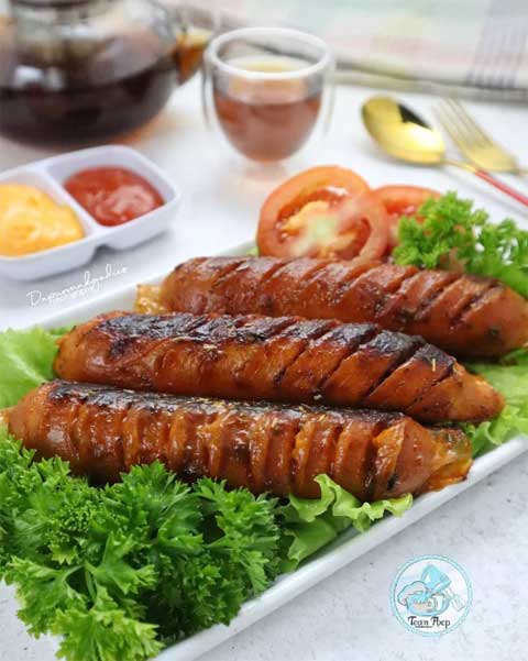 Resep Sosis Bakar, Sajian Lezat dan Mudah Dibuat 1 resep sosis bakar