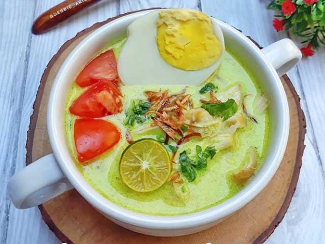 resep soto ayam santan