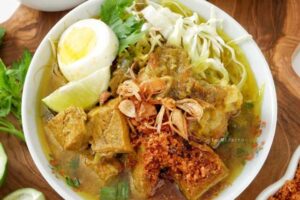 resep soto daging koya kelapa