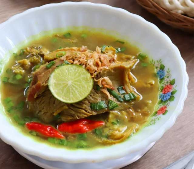 resep soto daging madura