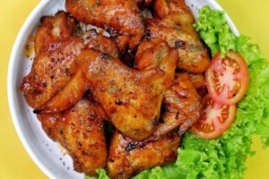 resep spicy chicken wings