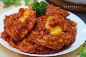 resep telur ceplok balado