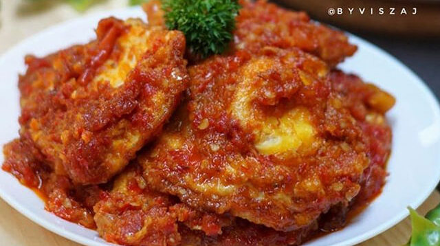 resep telur ceplok balado