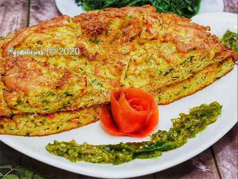 resep telur dadar padang