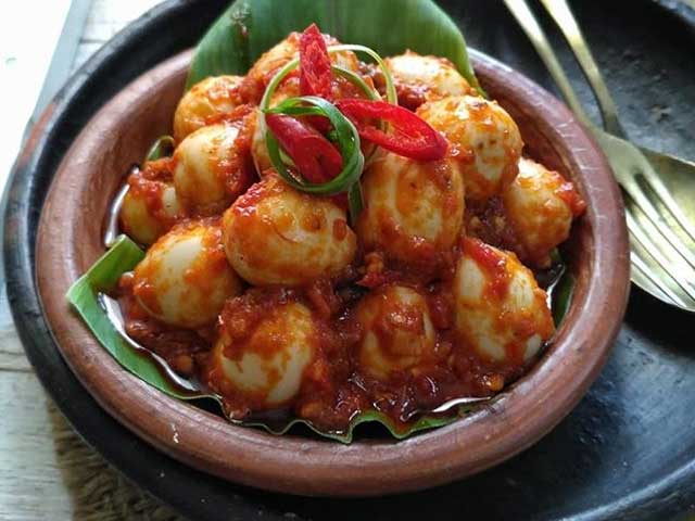 resep telur puyuh balado