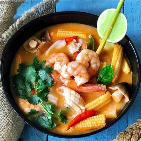 resep tom yam seafood