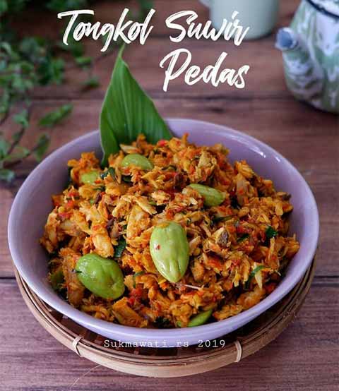 resep tongkol suwir