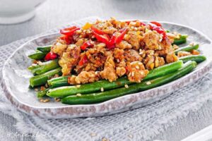 resep tumis buncis ayam pedas