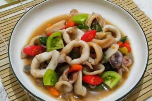 resep tumis cumi cabe ijo