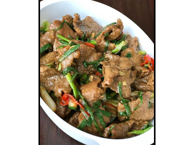 resep tumis daging daun bawang