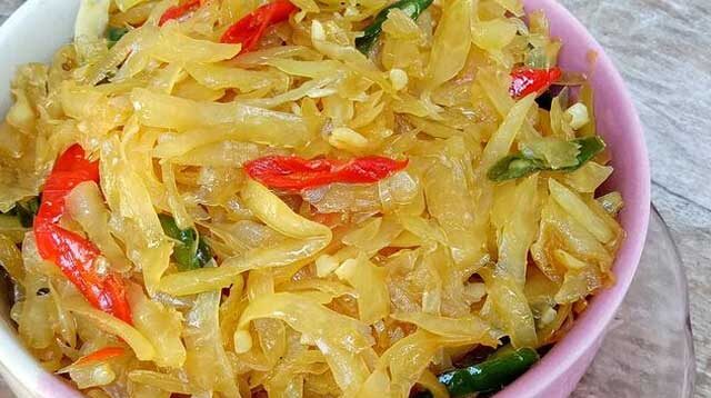 resep tumis pepaya muda