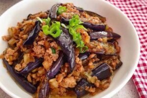 resep tumis terong daging cincang