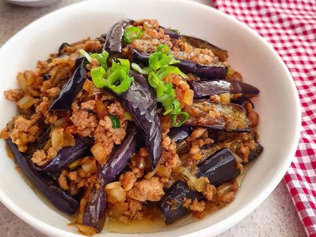 resep tumis terong daging cincang