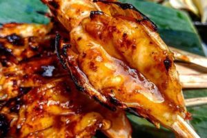 resep udang bakar madu