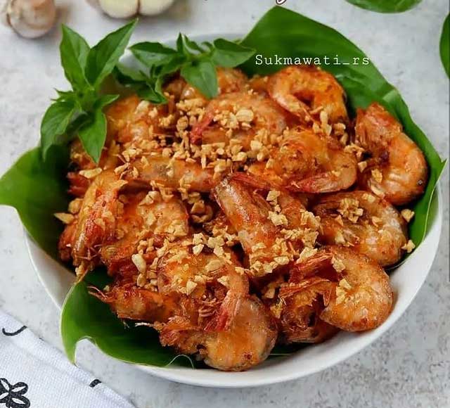 resep udang goreng bawang putih